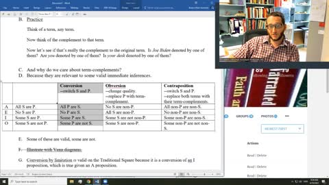 Lessons in Logic 18: Conversion, Obversion, and Contraposition