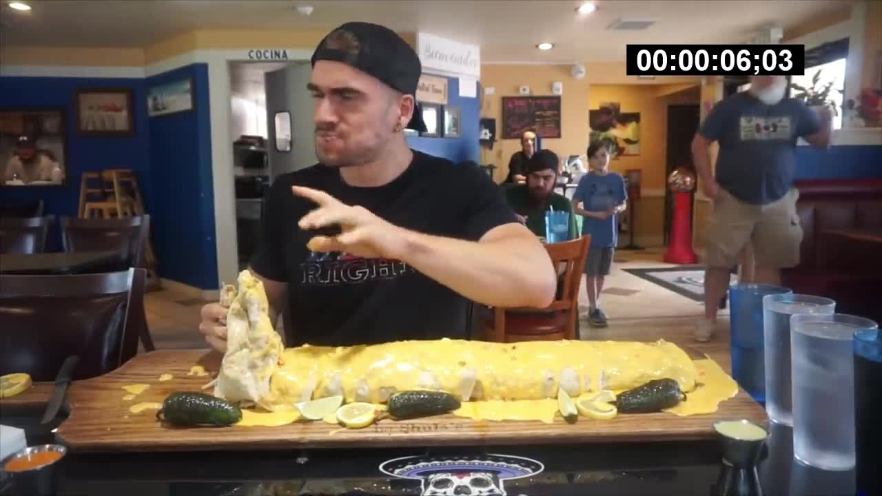 Crazy burrito challenge