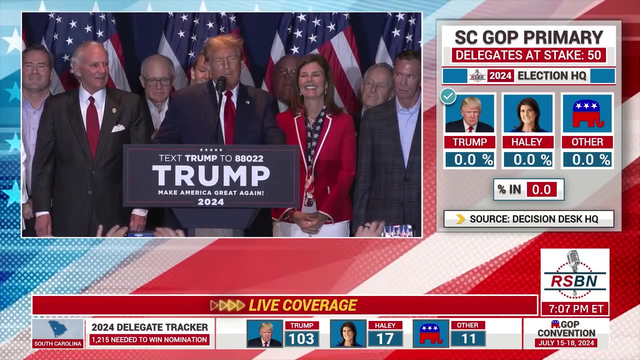 South Carolinians Chose Trump In Double Digits