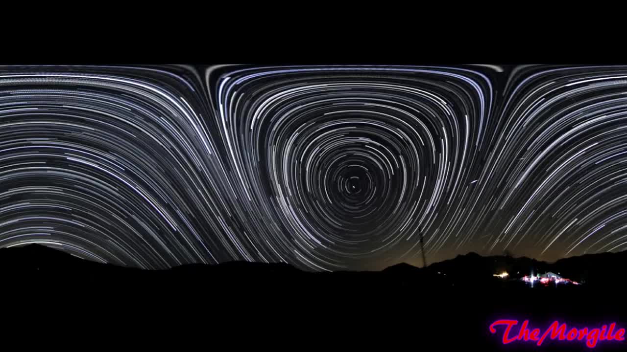 Starfield Perspective around a flat plane earth