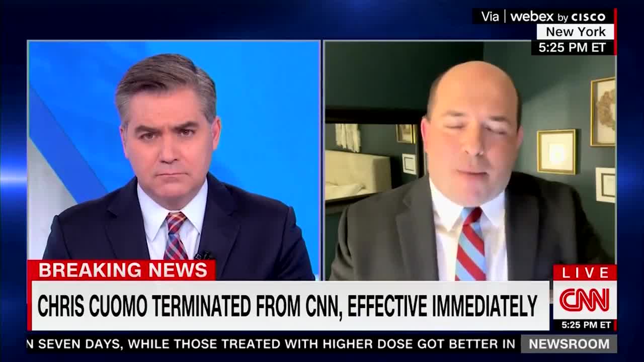 CNN’s Stelter Dunks on Fired Chris Cuomo: Caused ‘So Many Headaches’