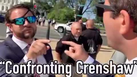 Stein Confronts Crenshaw Again and He Retaliates - Best One Yet