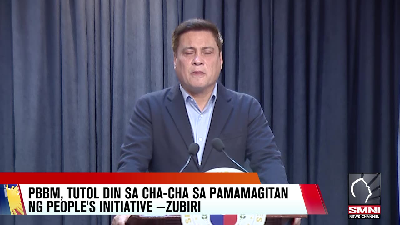 PBBM, tutol rin sa Cha-cha sa pamamagitan ng people's initiative —Zubiri