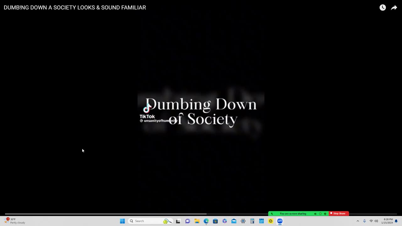 the dumbing down of society by our overlords: REPOST w/intro