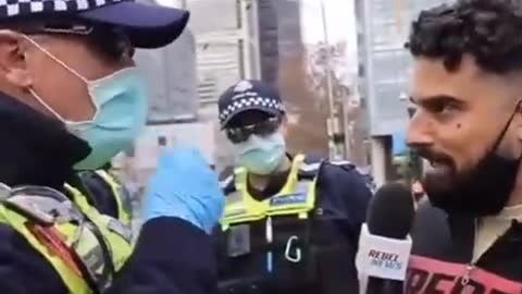 MAKE THIS ONE VIRAL!!! Rebel News Reporter ALMOST arrested!