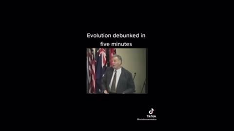 Evolution debunked in five minutes