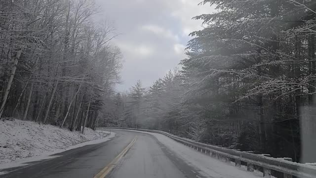 Snow new Hampshire