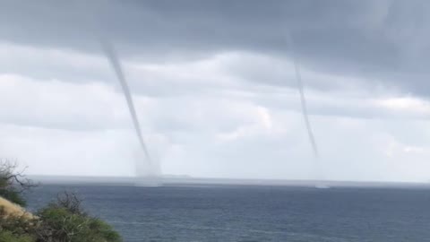 Double Waterspouts