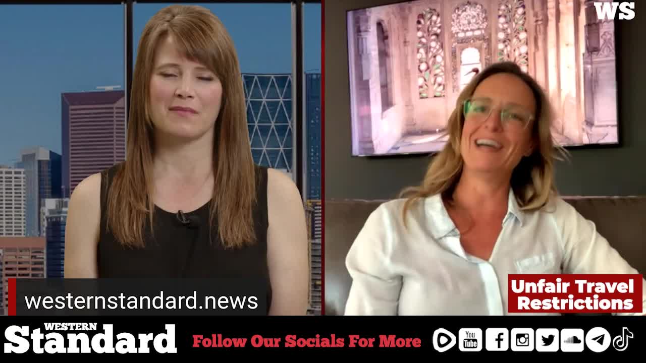 WATCH: Unvaxxed Albertan calls lingering travel restrictions 'grotesquely unfair'