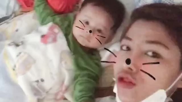 We are lovely, cute baby