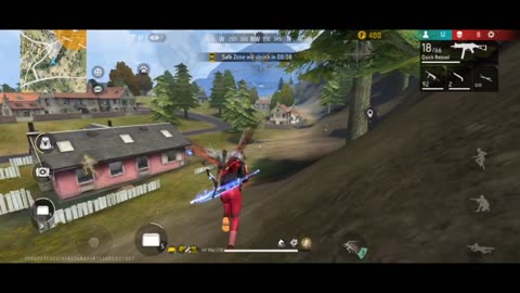 Free fire 🔥 Solo Vs Squad UMP45+MP40 Gameplay