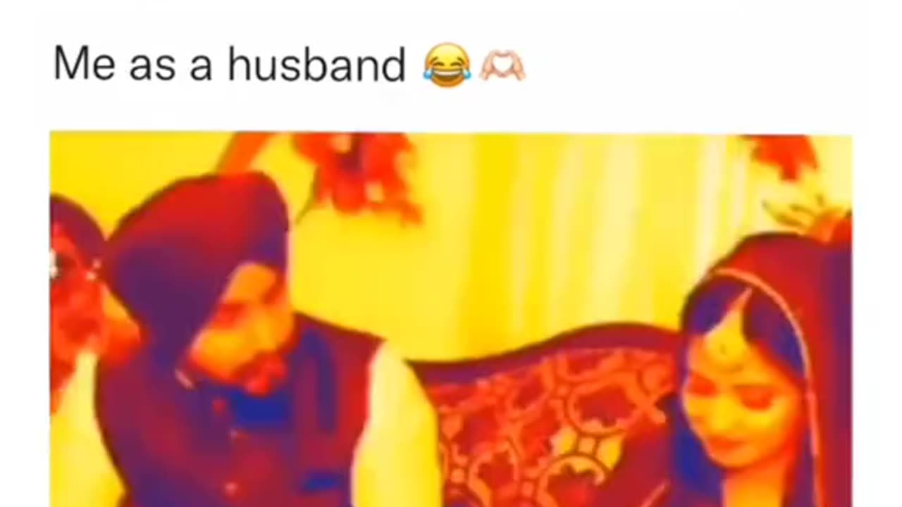 Husband and wife funny video