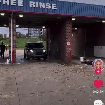 Girl can't get soap off