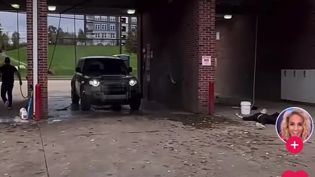 Girl can't get soap off