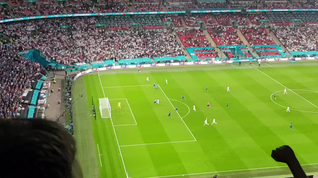 Taken from phone England Vs Italy euro2020