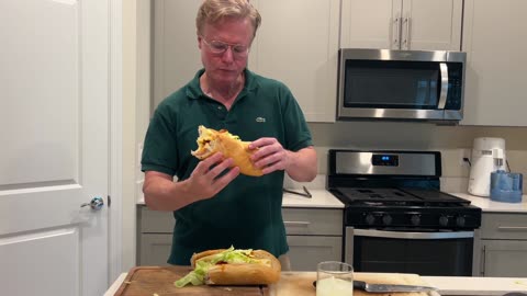 Cooking with Chef Steve: the Huge Turkey Bacon sandwich