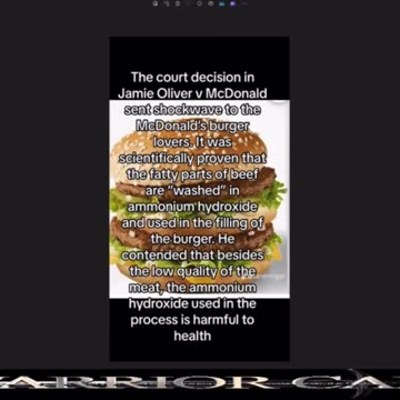 Jamie Oliver (The Chef) took McDonalds to court and won.