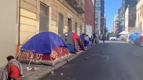 Bizarre scenes out of San Francisco