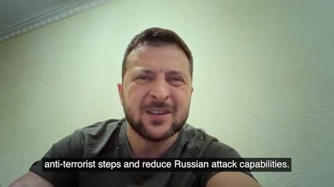 Zelenskiy - Such terrorist acts can be stopped only with modern, high-precision, potent weapons.