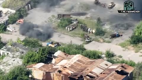 Ukraine War - Ukrainians under artillery fire