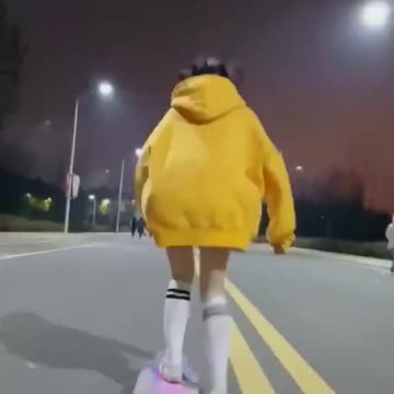 Cool tricks on longboard