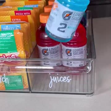 RESTOCKING SOME SNACKS AND DRINKS