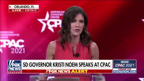 Gov. Kristi Noem torches Fauci during emotional CPAC speech