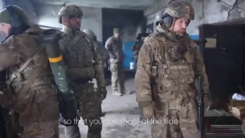 Ukraine infantrymen ARM THEMSELVES WITH ANTI-TANK GRENADES to repel a Russian tank attack