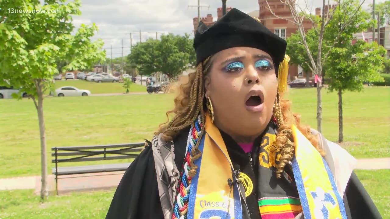 VCU students walk out of graduation after keynote Speaker Gov. Youngkin introduced