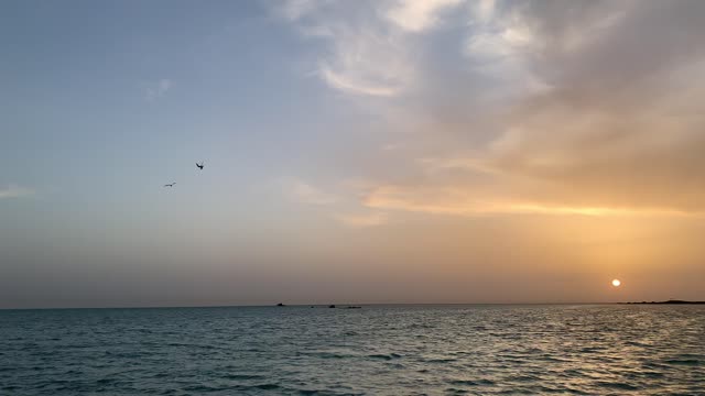 Sunset on the Yanbu beach