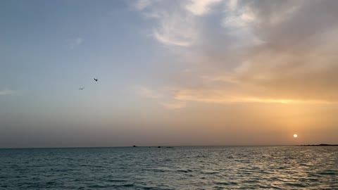 Sunset on the Yanbu beach