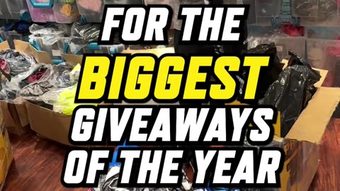 11am, 1pm & 3pm!!! TODAY’S THE DAY FOR OUR BIGGEST #GIVEAWAYS OF THE YEAR! Tune in and WIN!