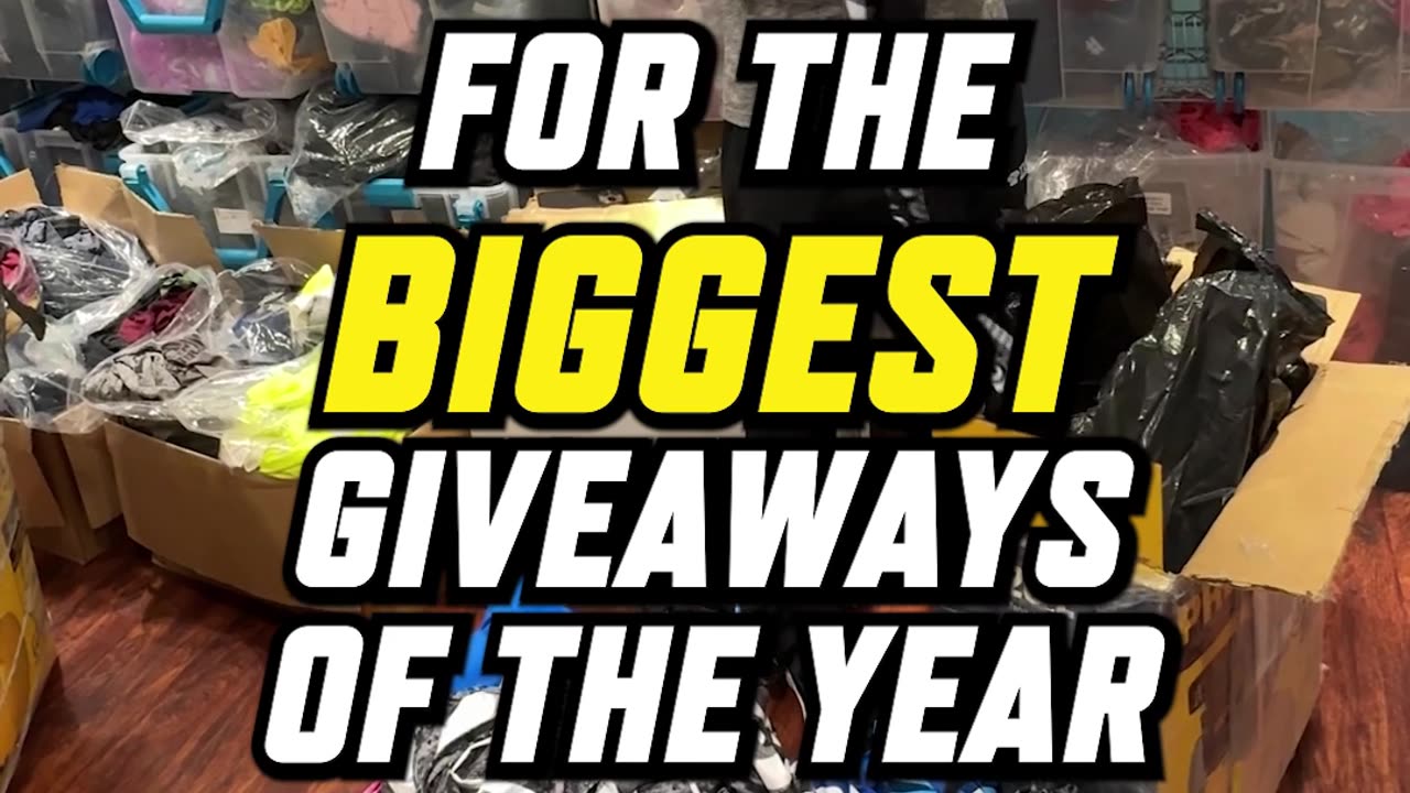 11am, 1pm & 3pm!!! TODAY’S THE DAY FOR OUR BIGGEST #GIVEAWAYS OF THE YEAR! Tune in and WIN!