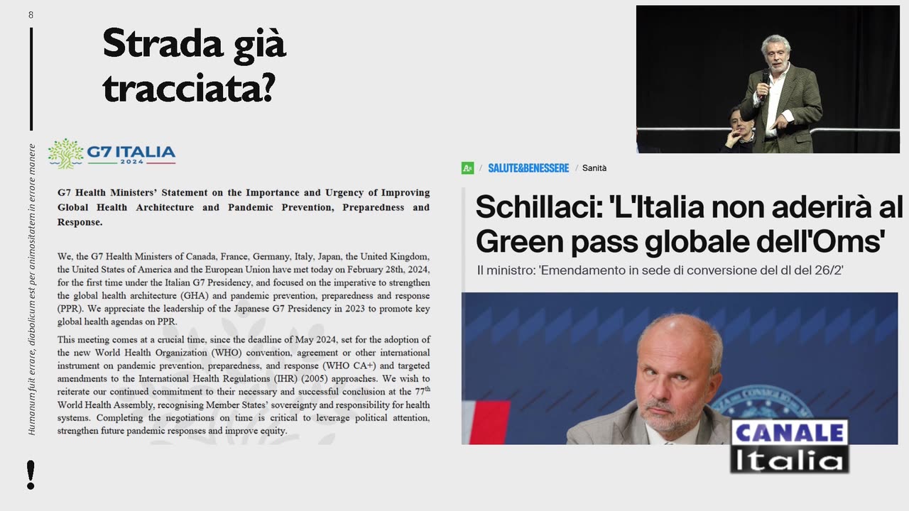 🇮🇹 Prof. Giovanni Frajese, Medico Endocrinologo "Sbagliare è umano, perseverare è diabolico"