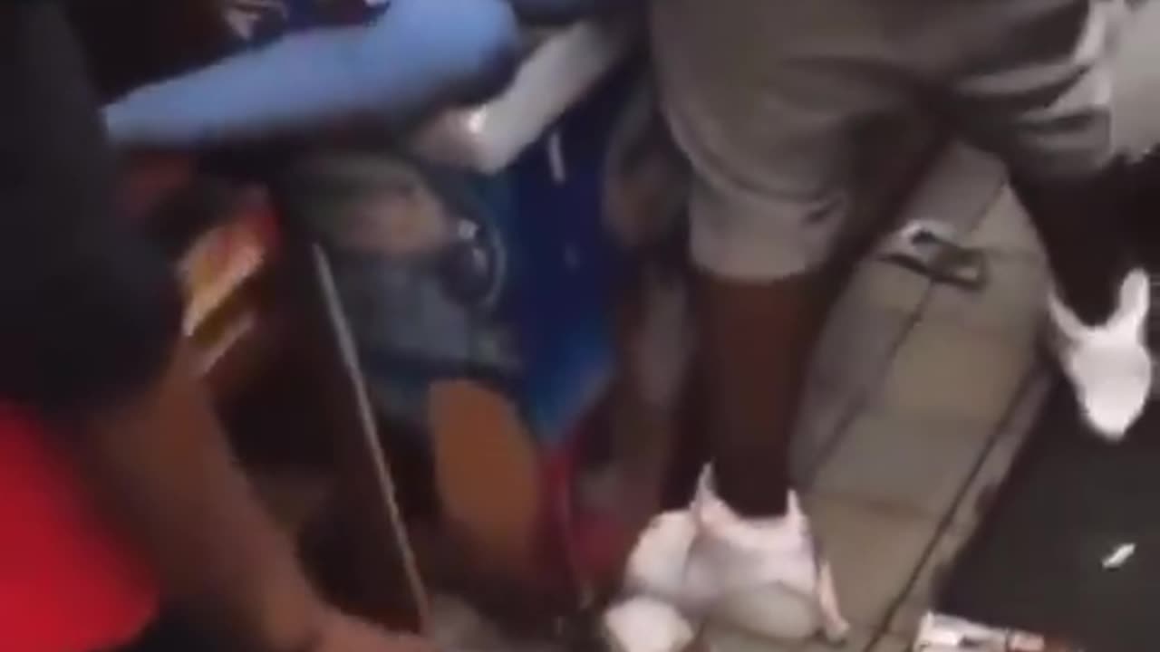 Bro caught her Girlfriend cheating on him and put her inside ice-cream fridge