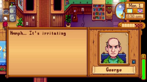 Alex, Evelyn, and George's Introductions - Stardew Valley Characters #13