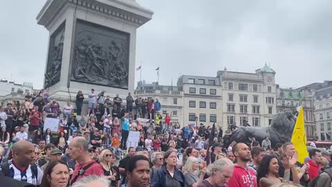 England Protests 7-24-21 Against Vaccine Passports
