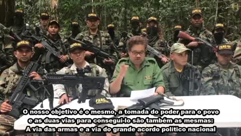 Guerra Civil da Colômbia comunicado das FARC-EP Segunda Marquetalia