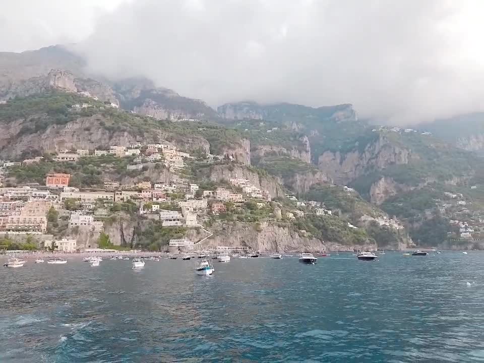 On board Positano