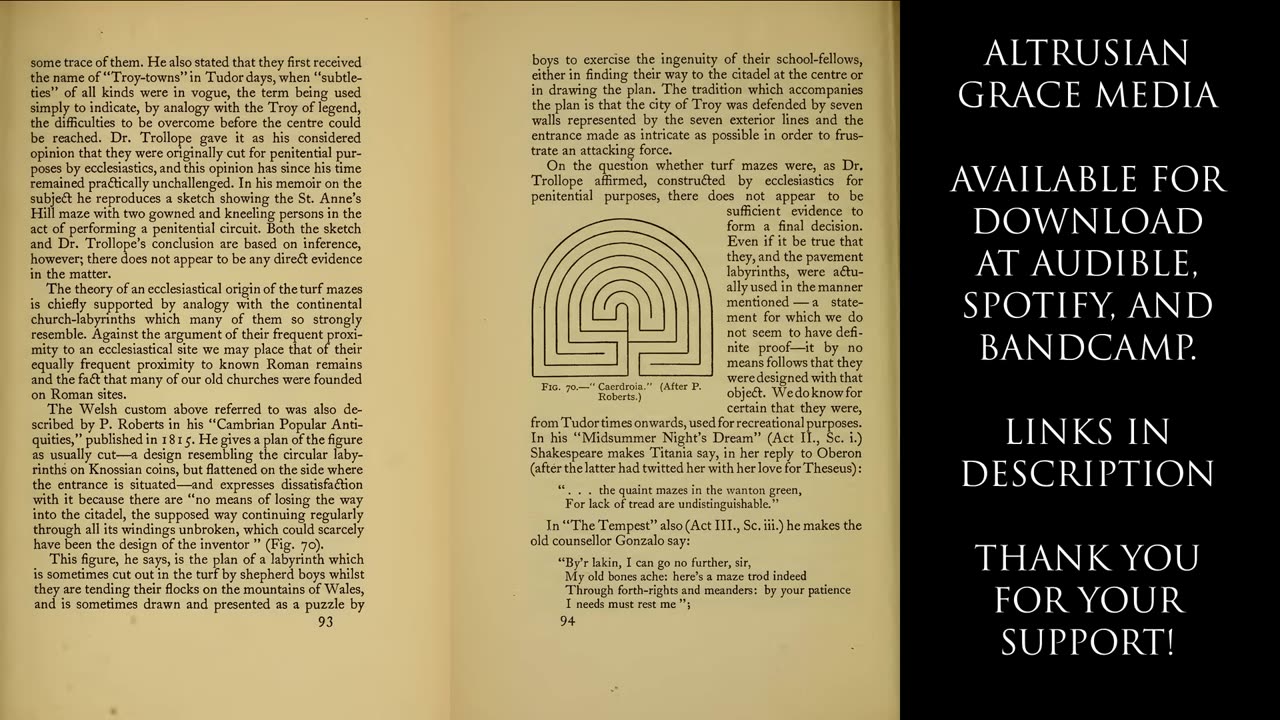 Mazes and Labyrinths_ A General Account of their History and Development - Full Audiobook