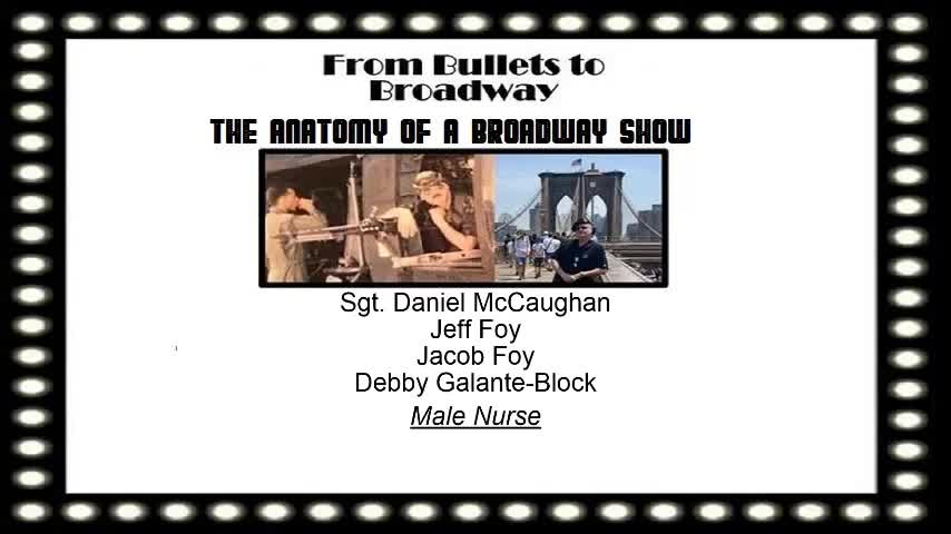 From Bullets to Broadway | Male Nurse