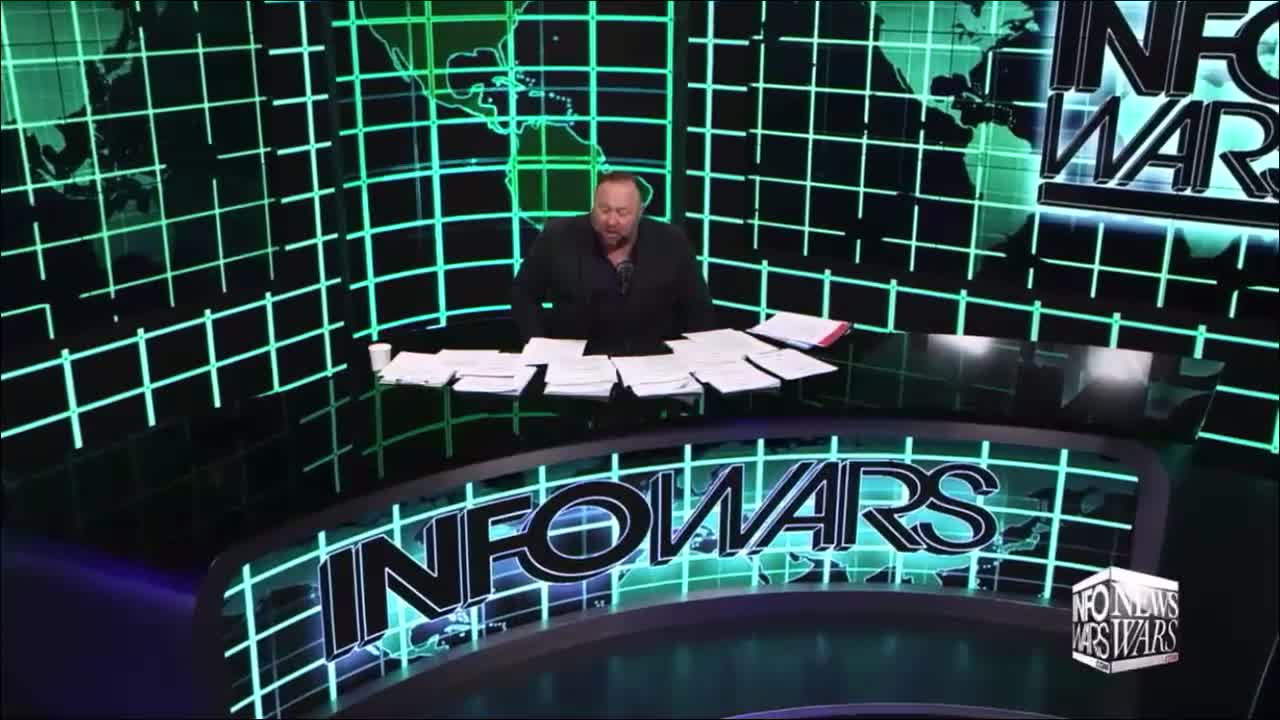 Alex Jones goes off on globalists