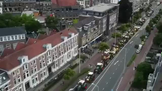 🇳🇱Mayor of Nijmegen: "No Dutch farmer will enter the city!" A few hours later in Nijmegen