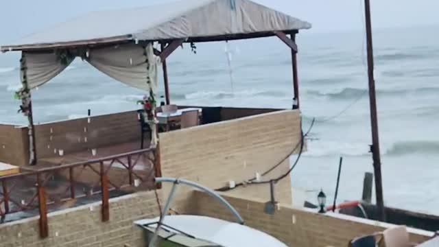 Gaza rains