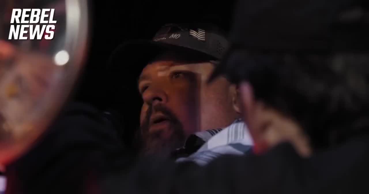 Rebel News report US Trucker convoy March 13,2022