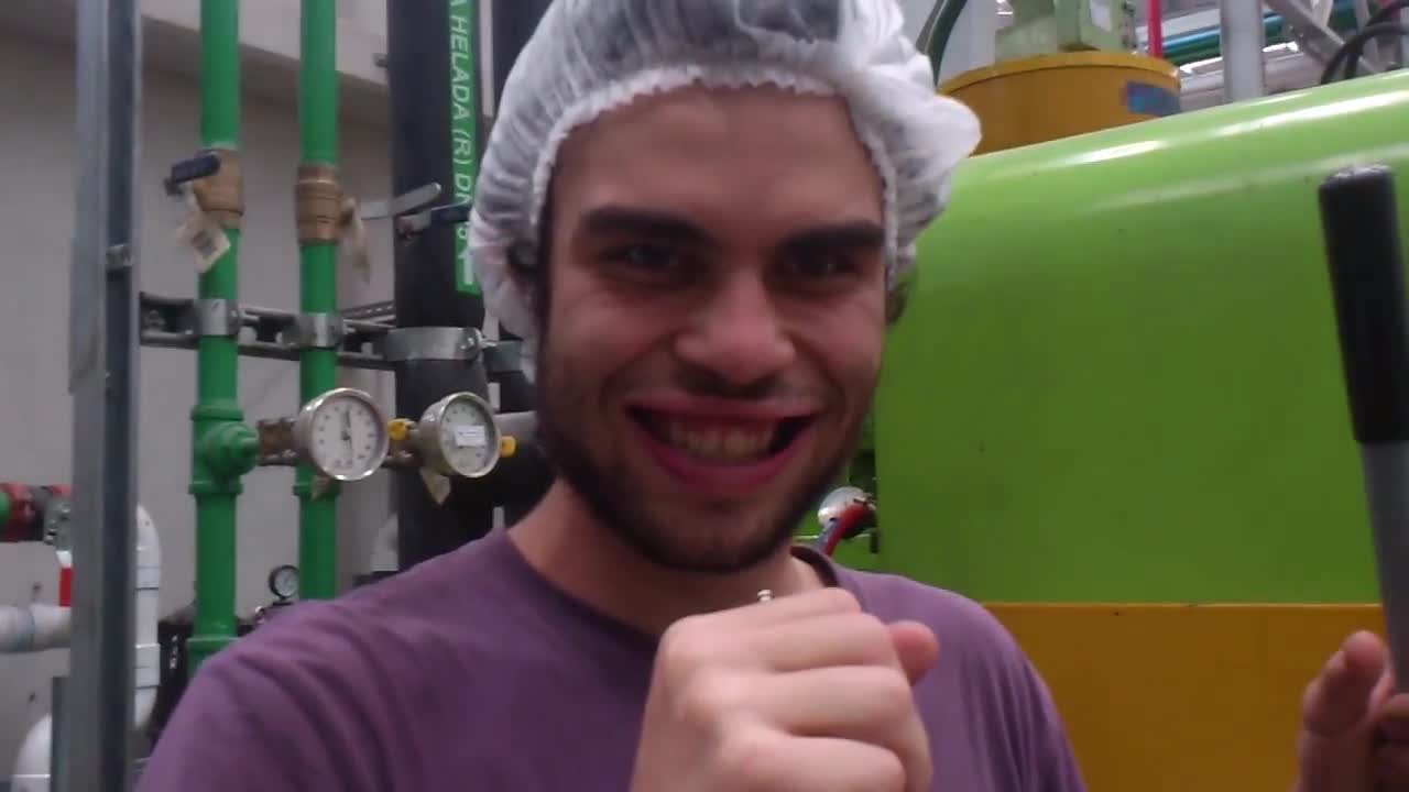 Me inflating my cheeks