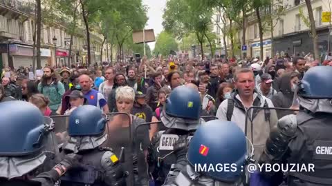 Paris Protest Against Mandatory Vaccines