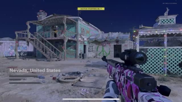 Call of Duty Game Play Quad Feed Quick Scope