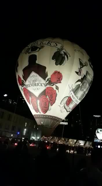 Hendrick's Hot Air Baloon