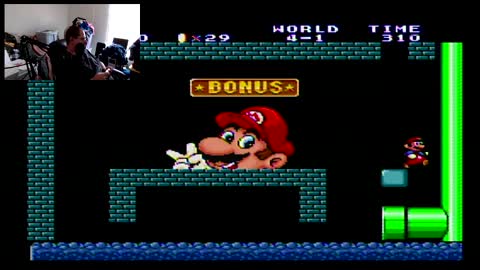 Playing Some Mario